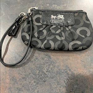 Coach Signature Wristlet
